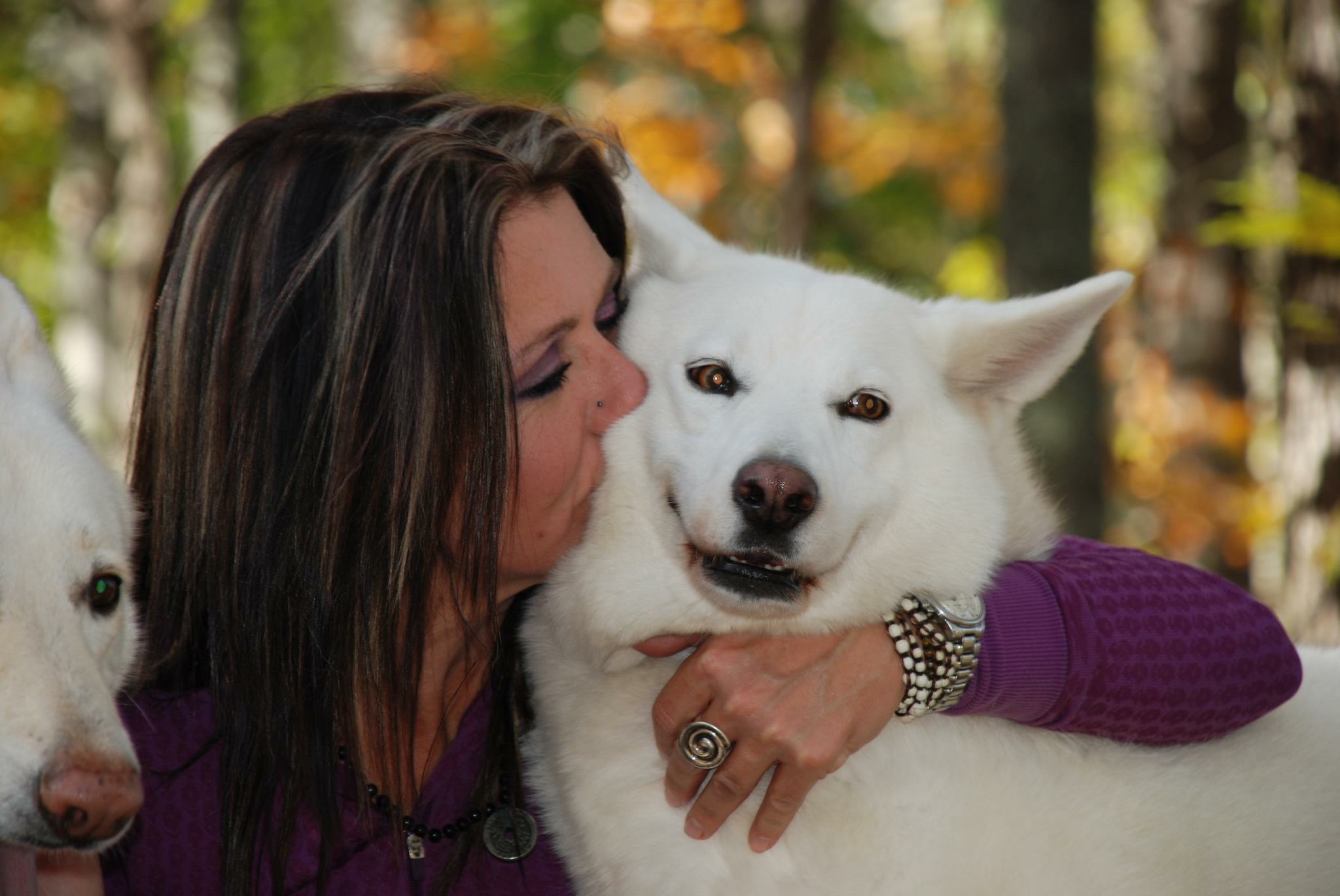 Angie Woods with Trixie
